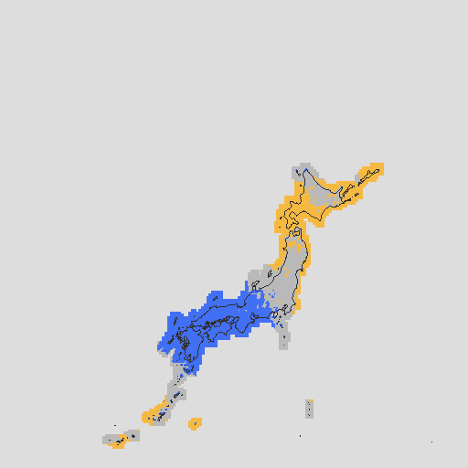 天気分布予報
