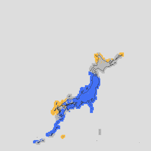 天気分布予報