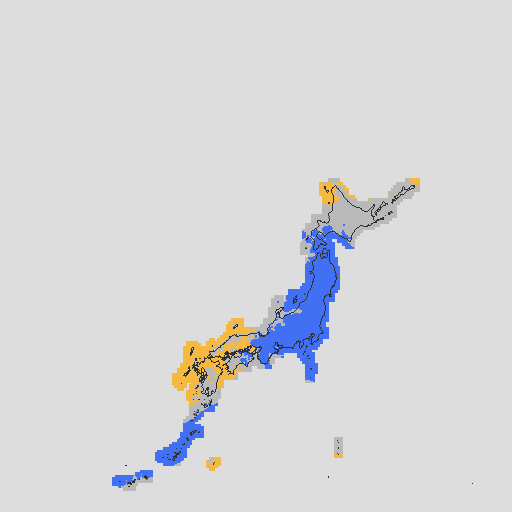 天気分布予報