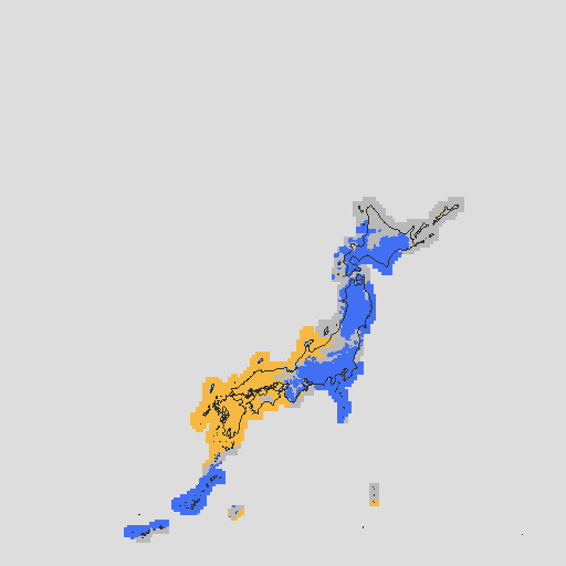 天気分布予報