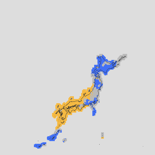 天気分布予報