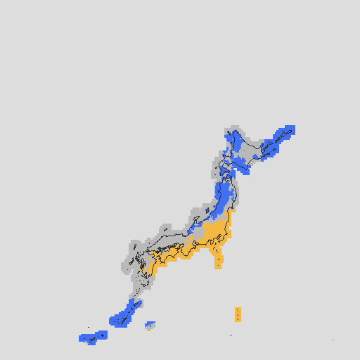 天気分布予報