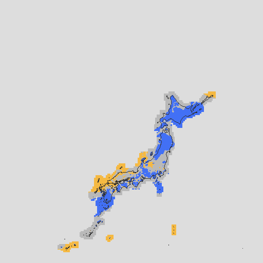 天気分布予報
