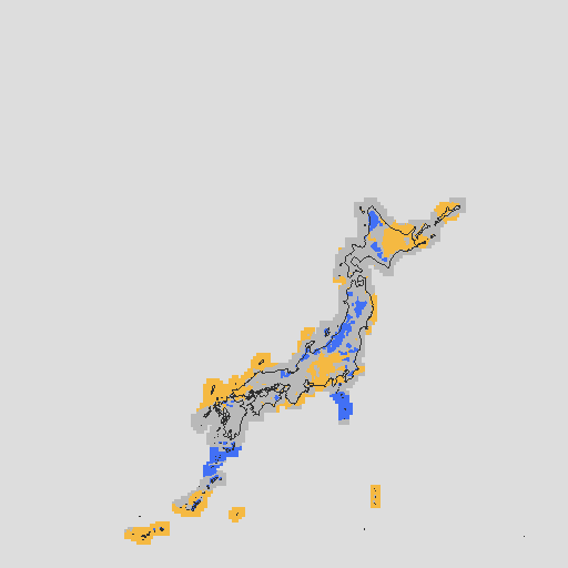 天気分布予報