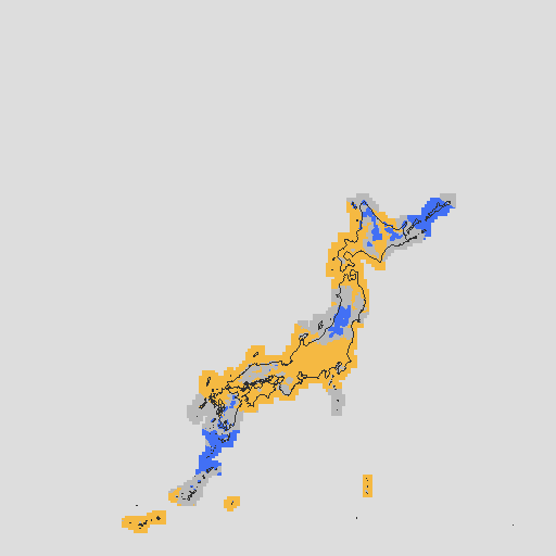 天気分布予報