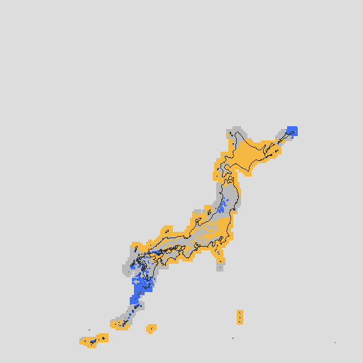 天気分布予報