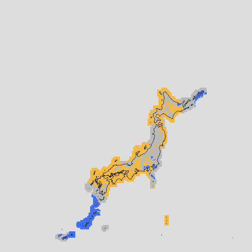 天気分布予報