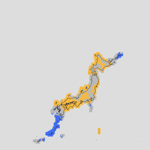 天気分布予報