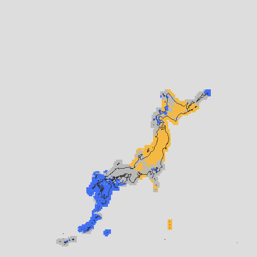天気分布予報