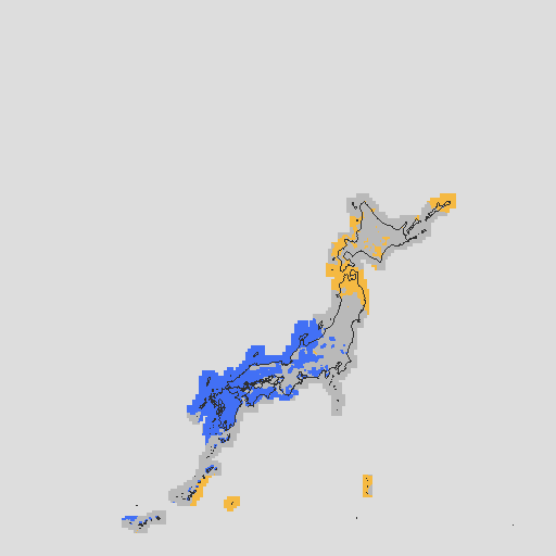 天気分布予報