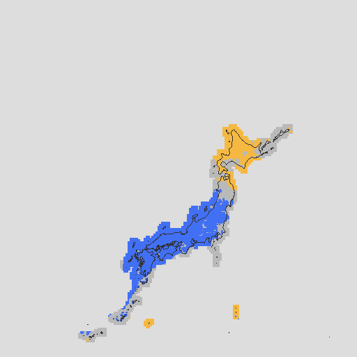 天気分布予報