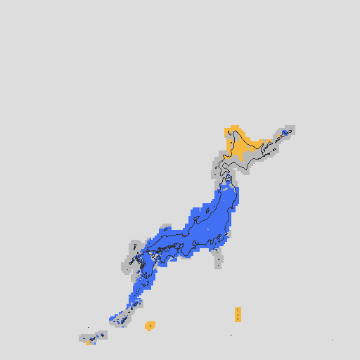 天気分布予報