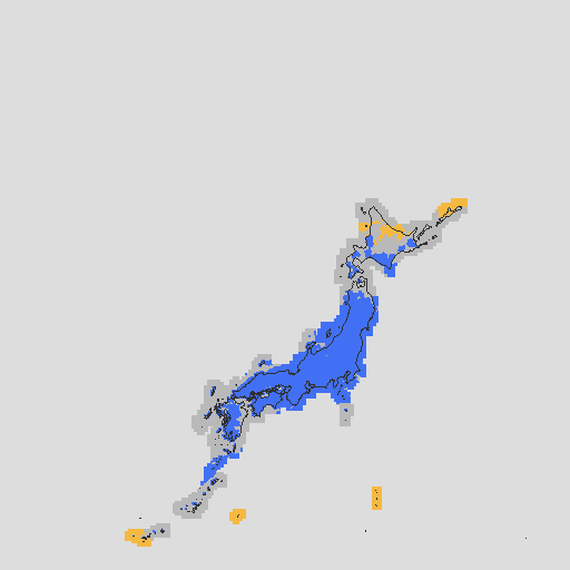 天気分布予報