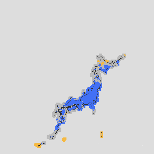 天気分布予報