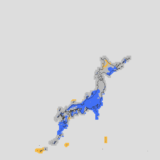 天気分布予報