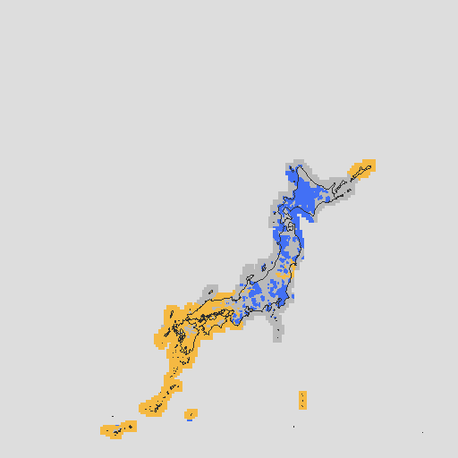 天気分布予報