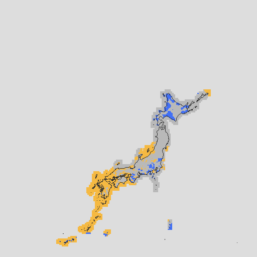 天気分布予報