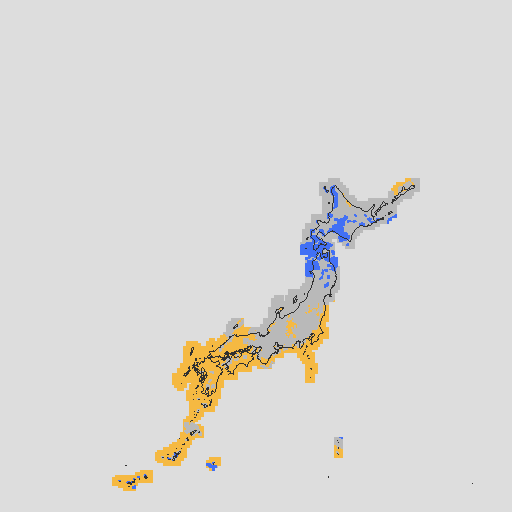 天気分布予報