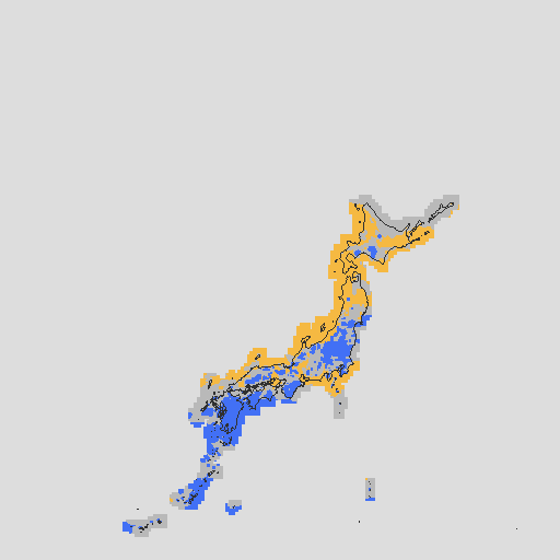 天気分布予報