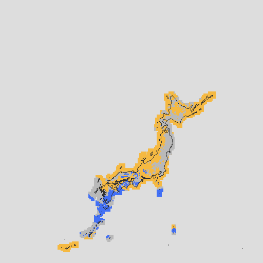 天気分布予報