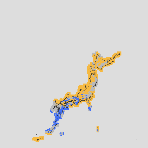 天気分布予報
