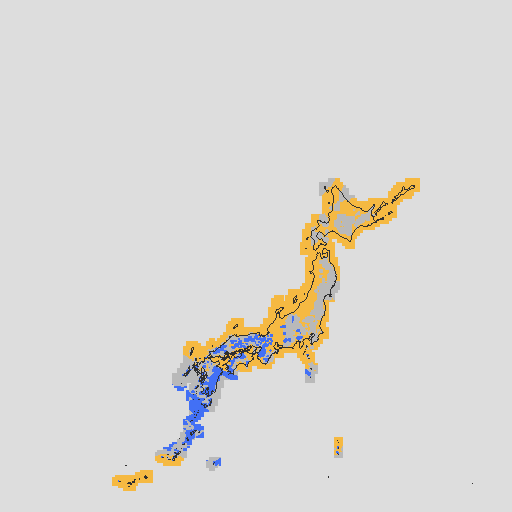 天気分布予報