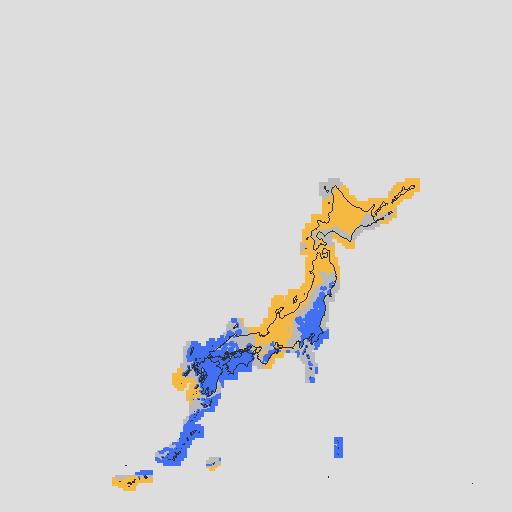 天気分布予報