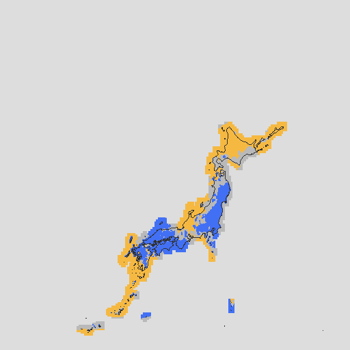 天気分布予報