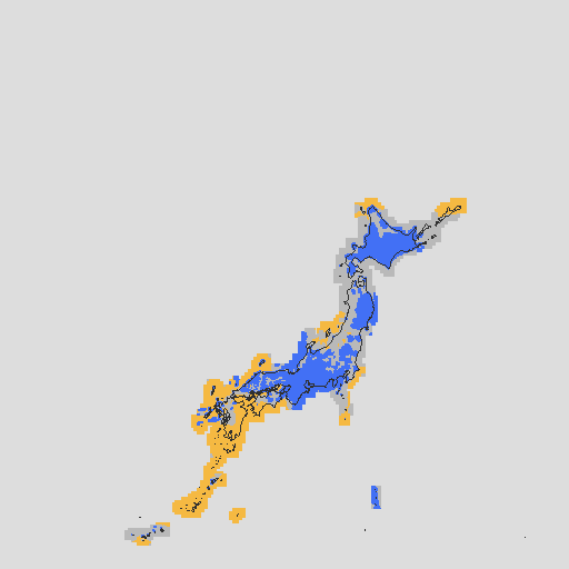 天気分布予報