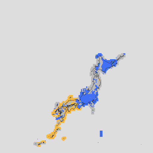 天気分布予報