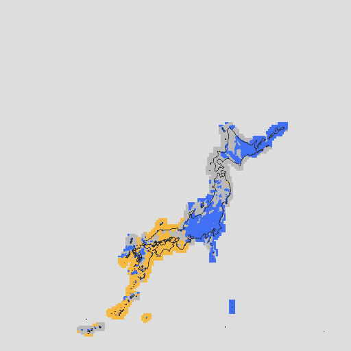 天気分布予報