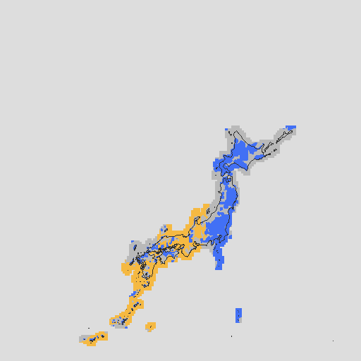 天気分布予報