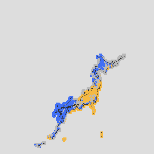 天気分布予報