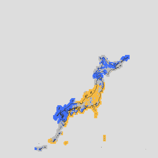 天気分布予報