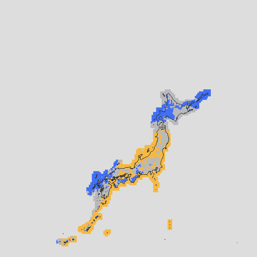 天気分布予報