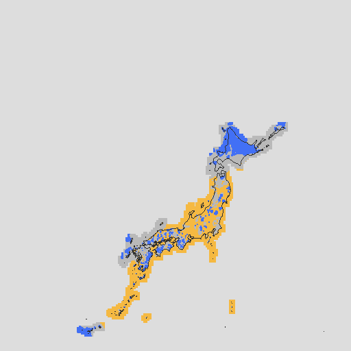 天気分布予報