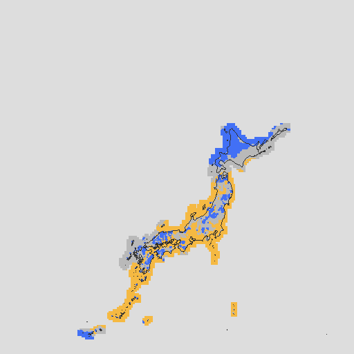 天気分布予報