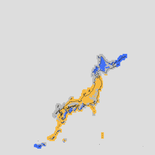 天気分布予報