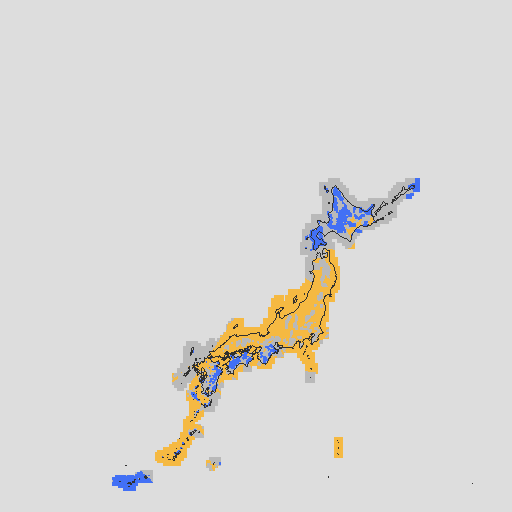天気分布予報