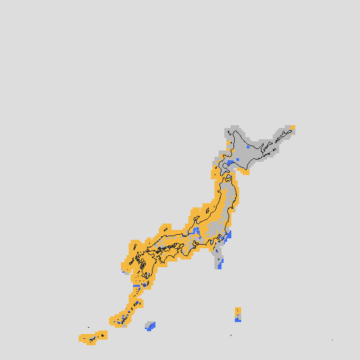 天気分布予報