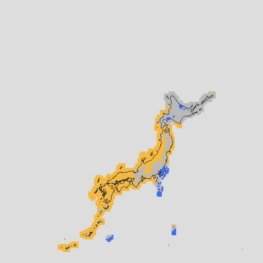 天気分布予報