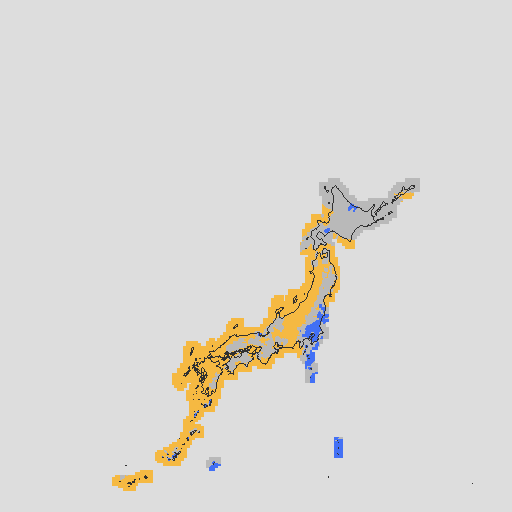 天気分布予報