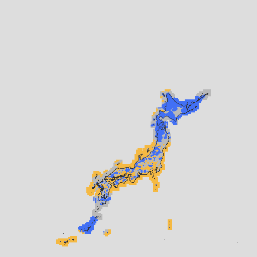天気分布予報