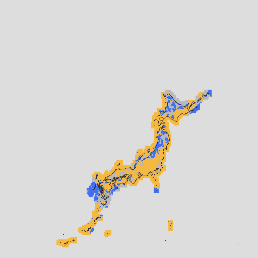 天気分布予報