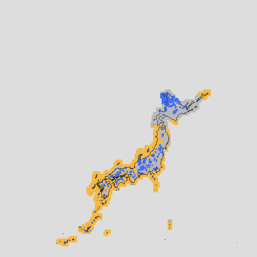 天気分布予報