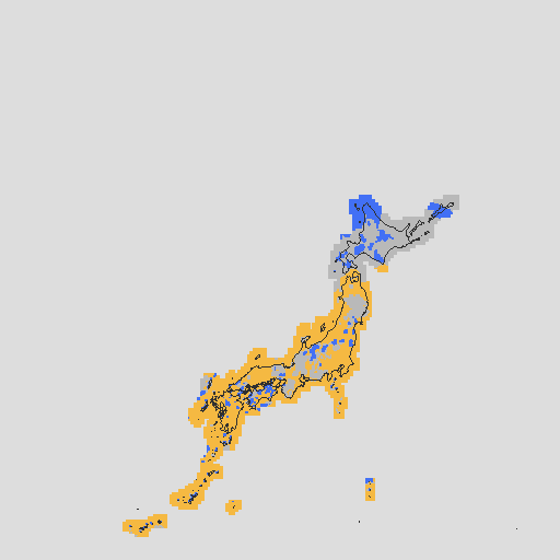 天気分布予報