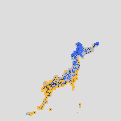 天気分布予報