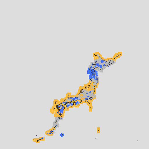 天気分布予報