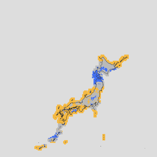 天気分布予報