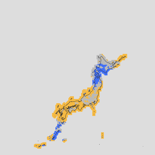 天気分布予報